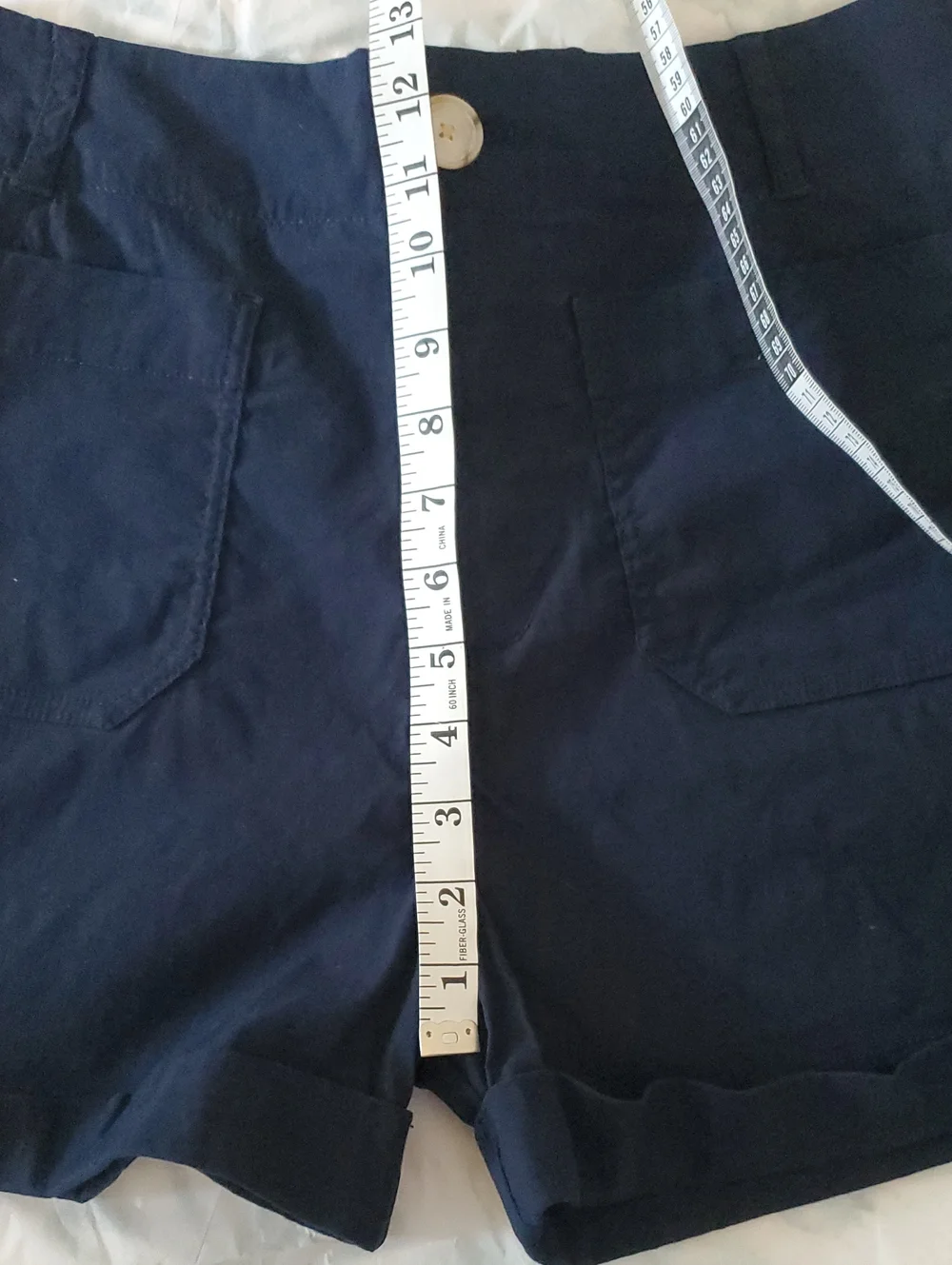 NWOT By Anthropologie Colette High-Waist Shorts Size 28 Linen Cotton Blend